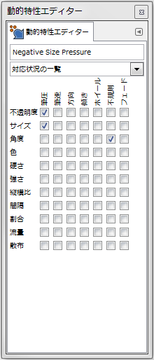 gimp-window-dockabledialogs-dynamics-dialog-NegativeSizePressure-dynamicsEditorDialog